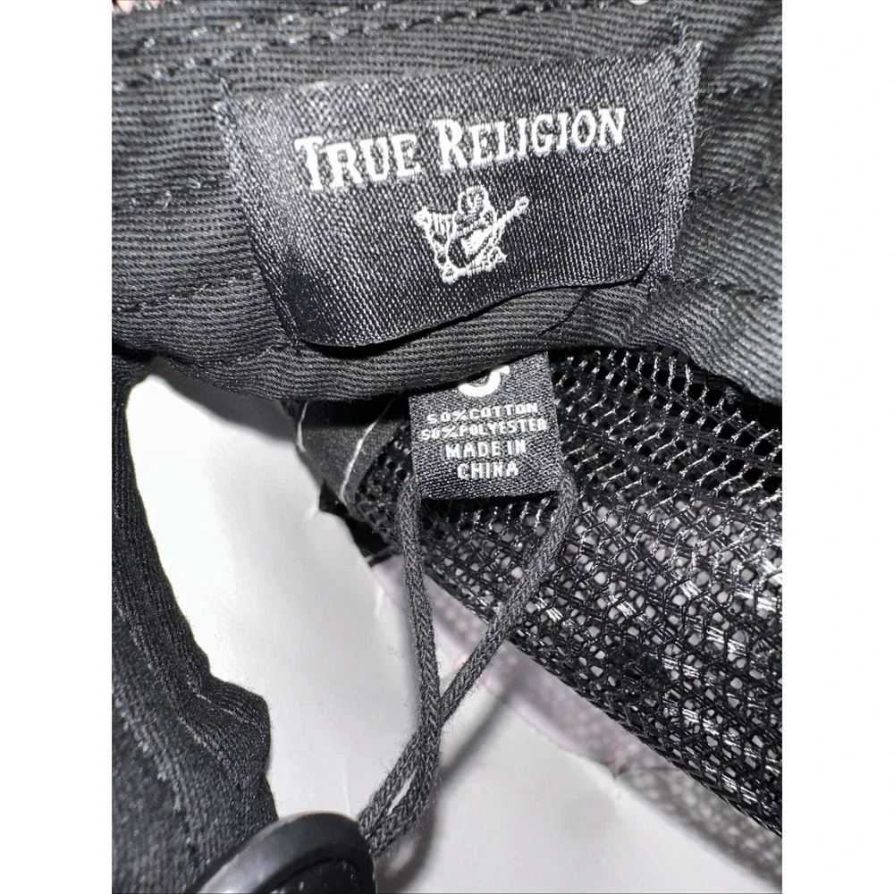 True Religion Adjustable Snapback‎ Embroidered Trucker Cap Hat Brand New